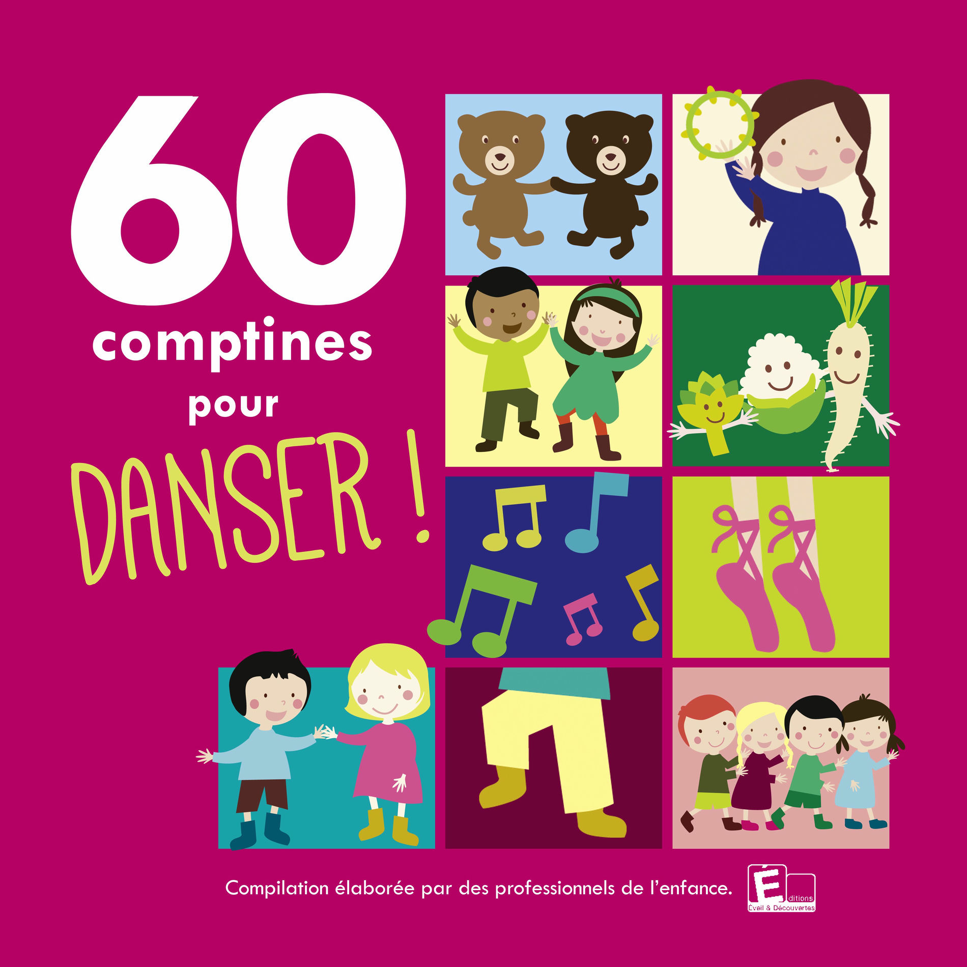 Album cover of 60 comptines pour danser