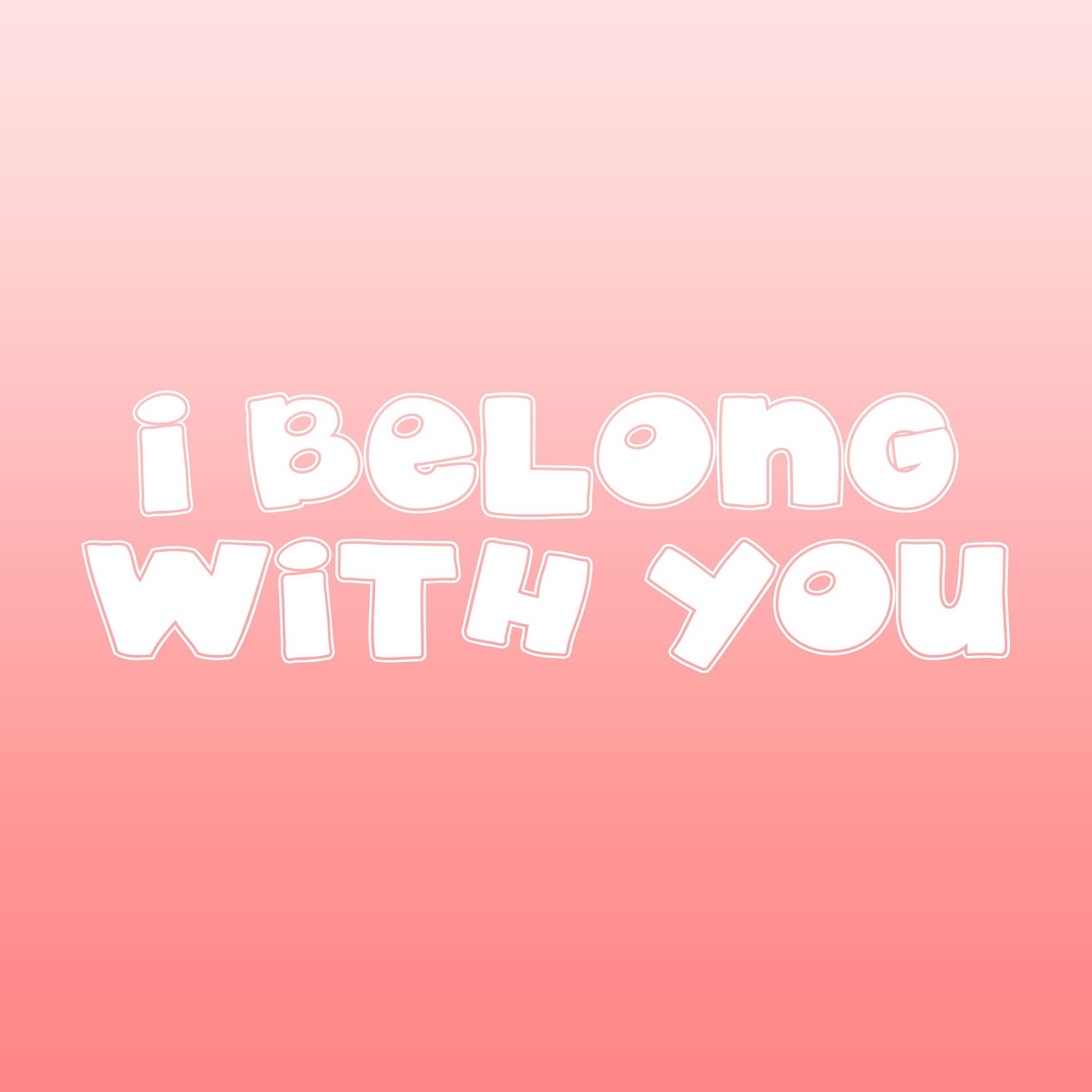 Album cover of I Belong With You