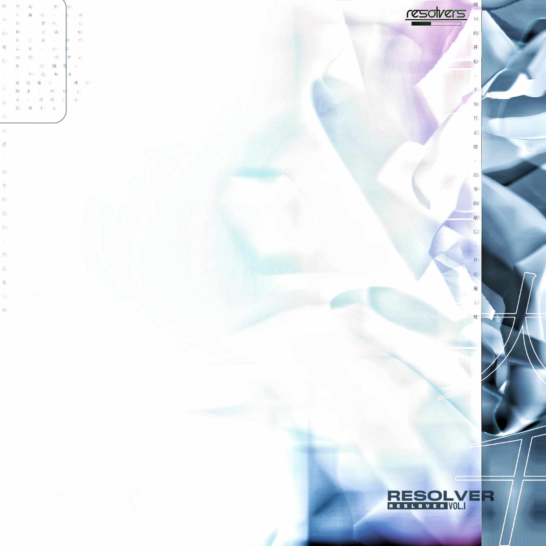 Album cover of Resolver Vol.1 