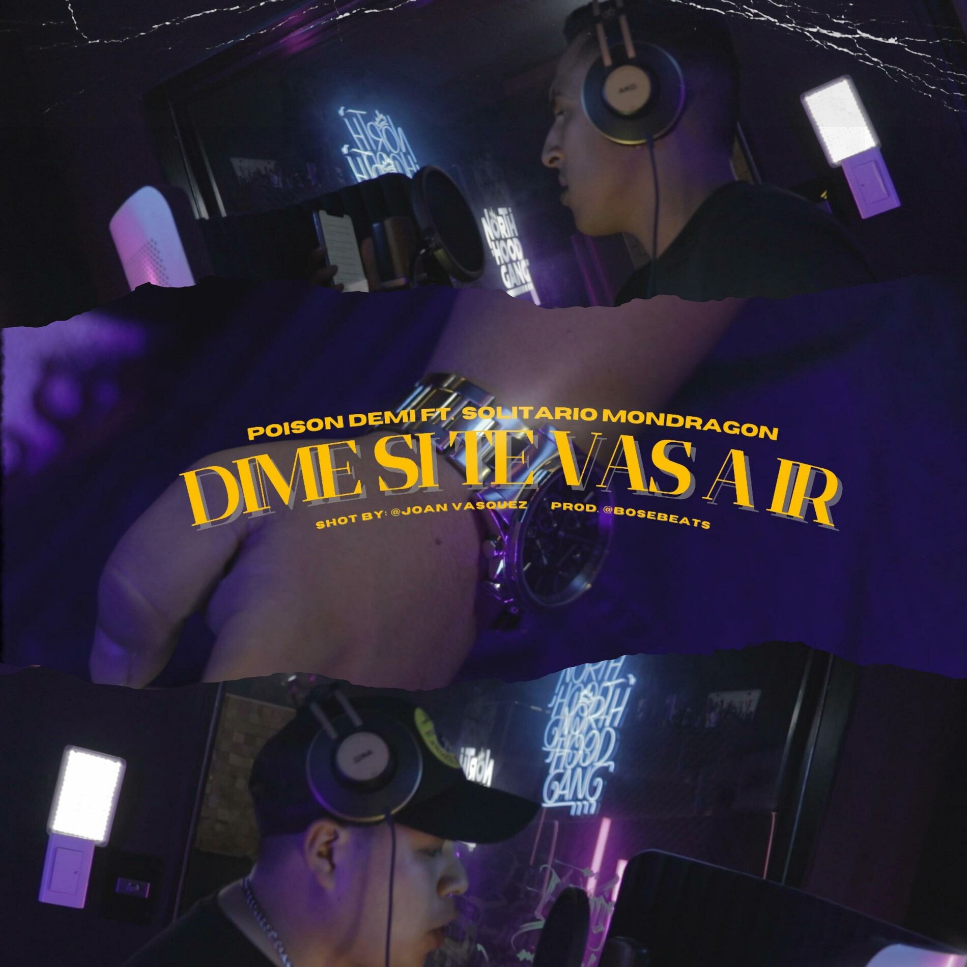 Album cover of Dime si te vas a ir (feat. Solitario Mondragon)