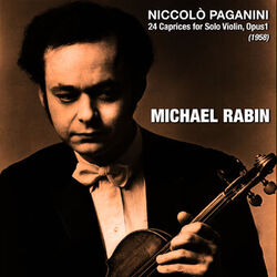 Cover of Niccolò Paganini: 24 Caprices for Solo Violin, Opus1 (1958)
