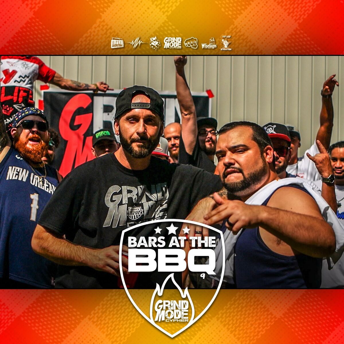 Album cover of Grind Mode Cypher Bars at the Bbq 9