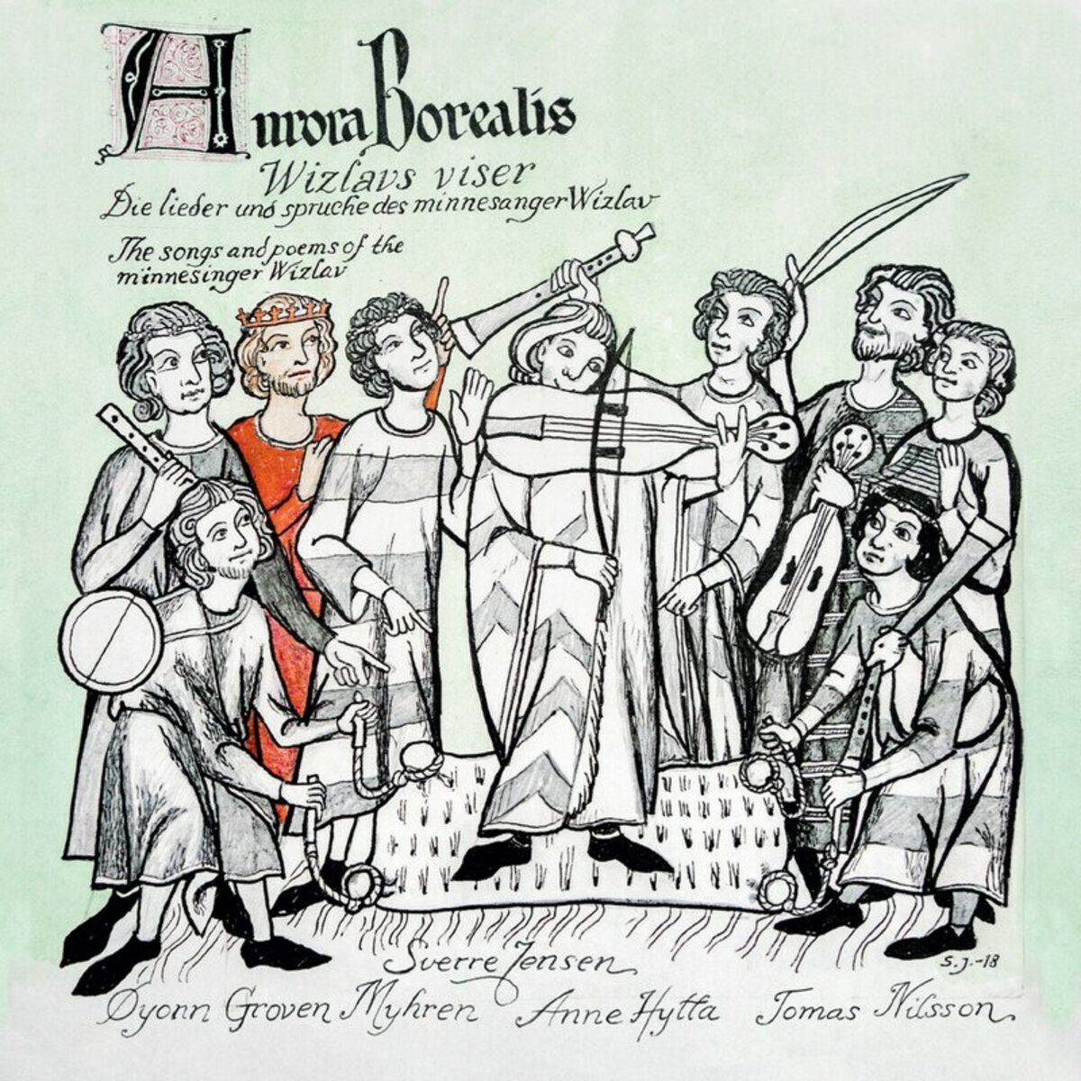 Album cover of Wizlavs Viser – the Songs and Poems of the Minnesinger Wizlav