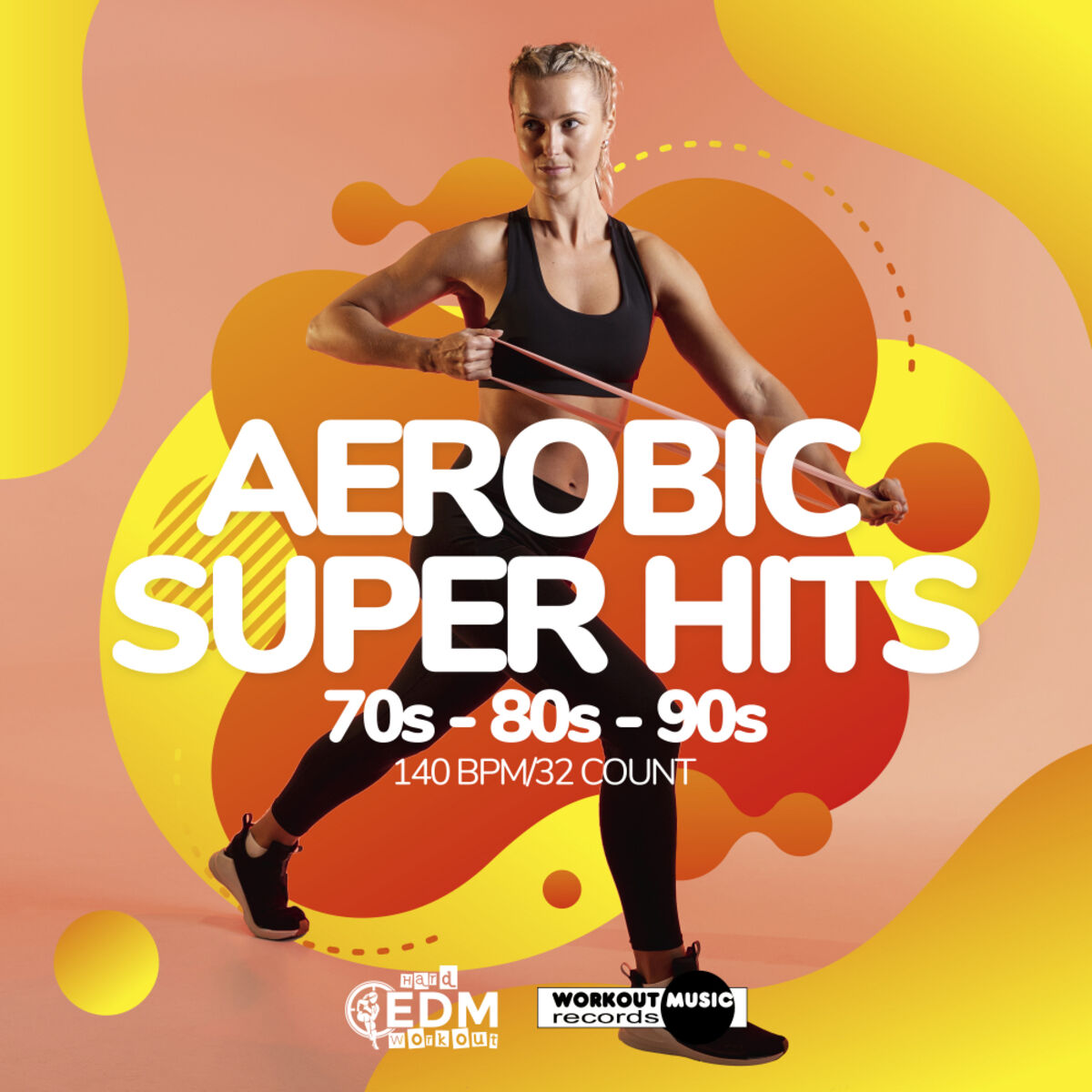 Album picture of Aerobic Super Hits 70s - 80s - 90s: 60 Minutes Mixed for Fitness & Workout 140 bpm/32 Count