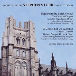 Cover of Sacred Music of Stephen Sturk: Coast to Coast