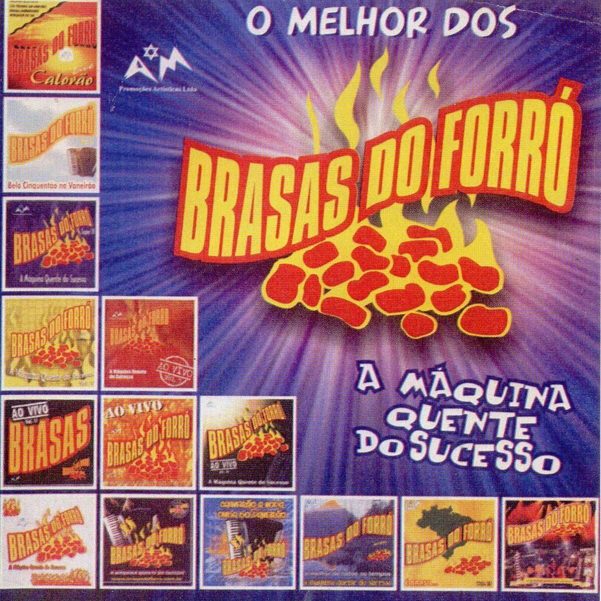 Album cover of O Melhor dos Brasas do Forró