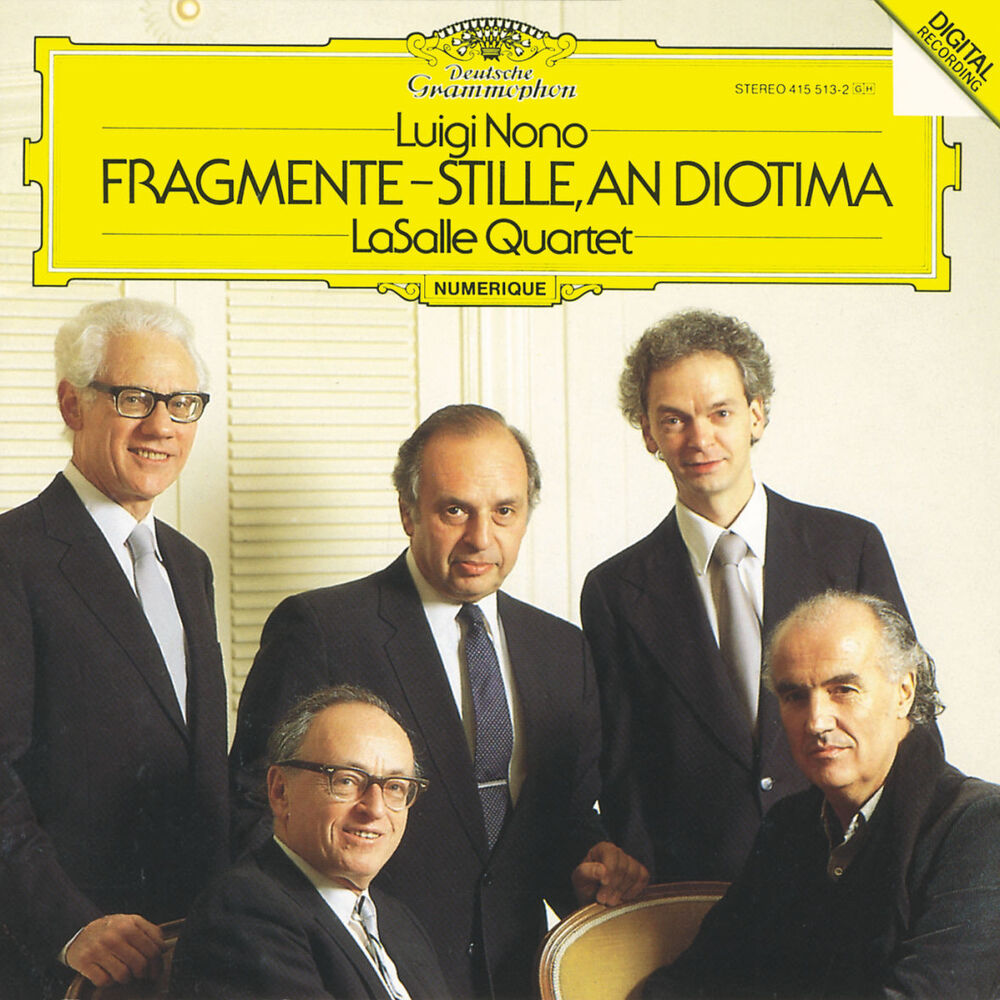 Picture of Nono: Fragmente - Stille, An Diotima For String Quartet