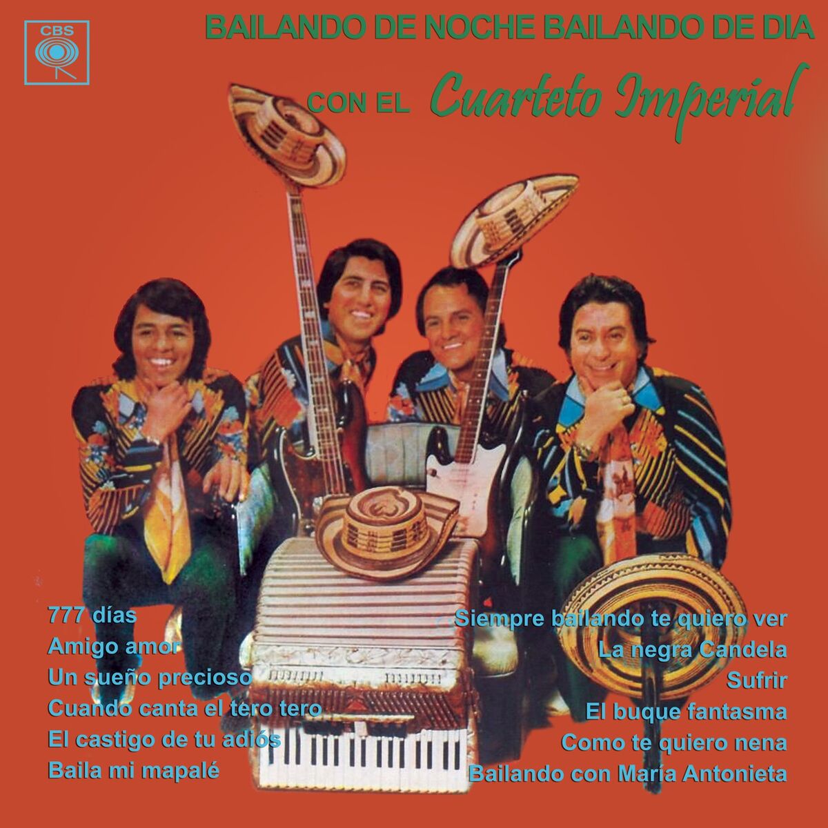 Album cover of Bailando de Noche, Bailando de Día Con el Cuarteto Imperial