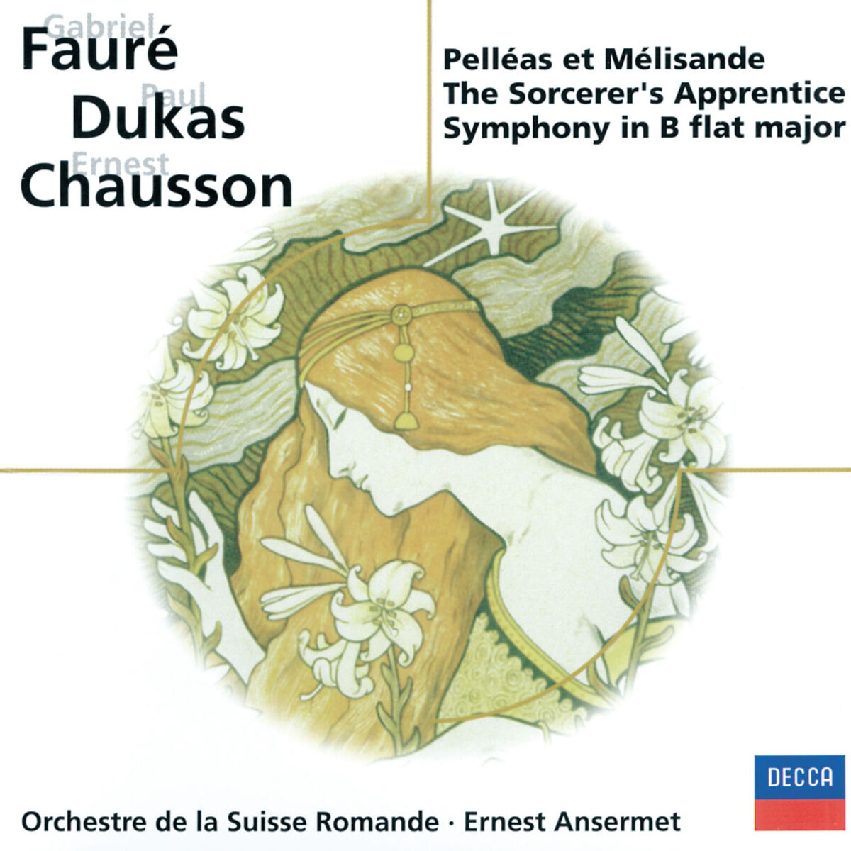 Album cover of Fauré: Pénélope, Pelléas et Mélisande / Chausson: Symphonie / Dukas: L'apprenti sorcier