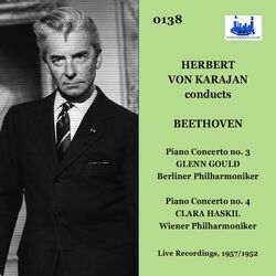 Cover of Beethoven: Piano Concerto No. 4 in G Major, Op. 58 & Piano Concerto No. 3 in C Minor, Op. 37 (Live)