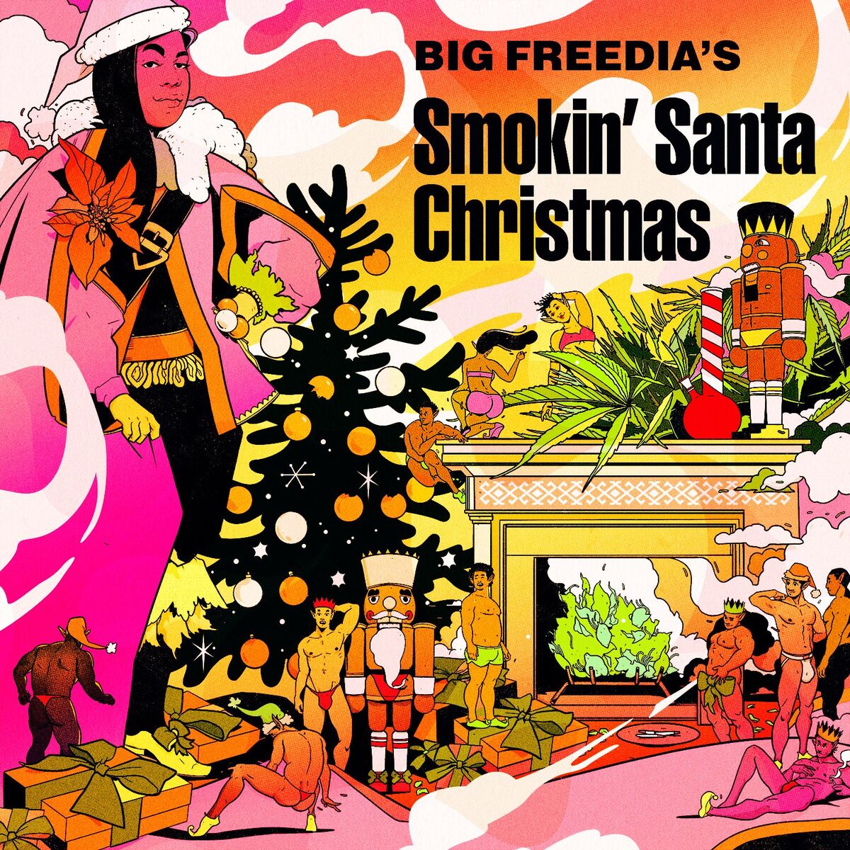 Album cover of Big Freedia's Smokin Santa Christmas