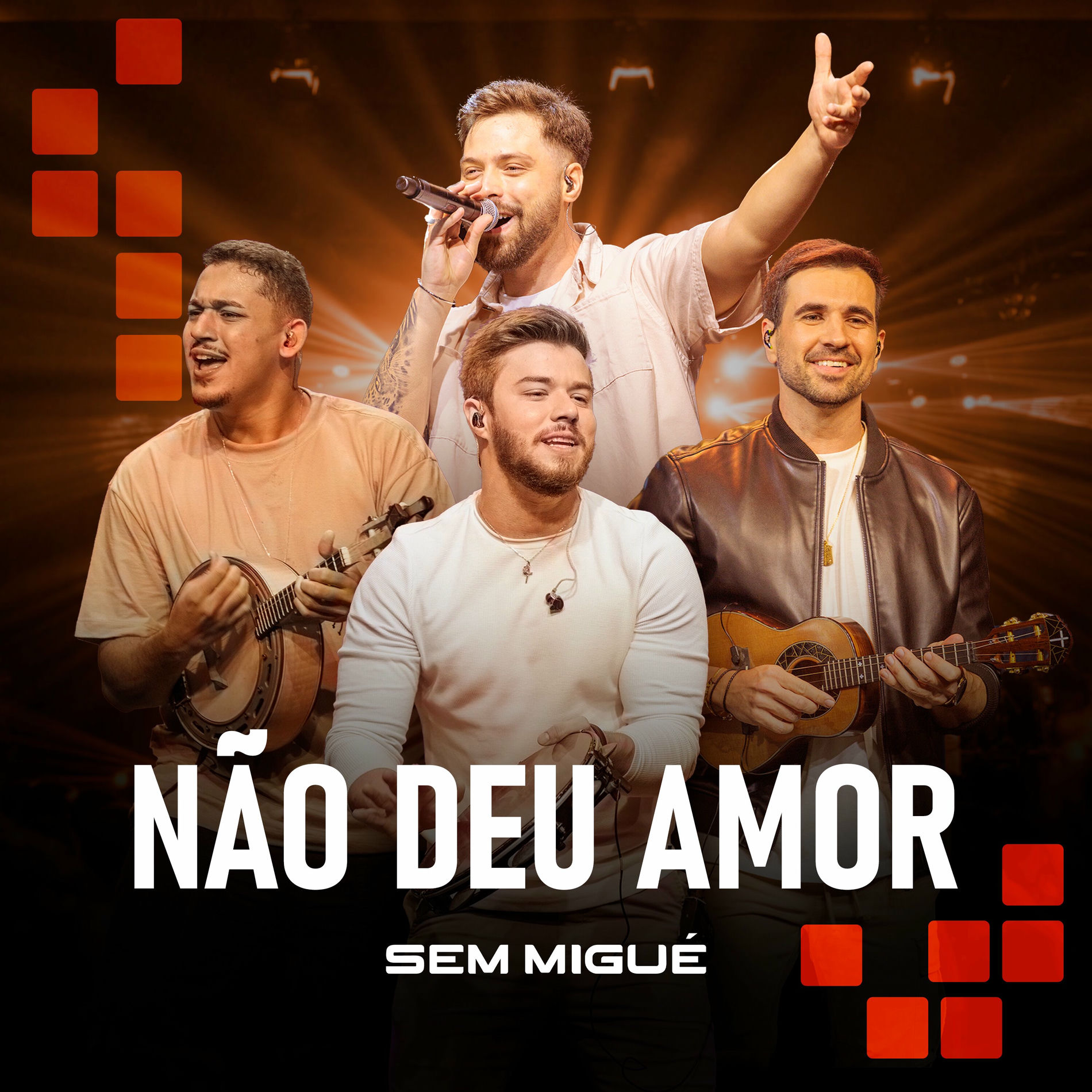Album cover of Não Deu Amor (Ao Vivo)