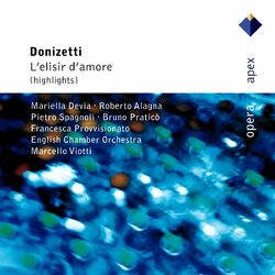 Cover of Donizetti : L'elisir d'amore [Highlights] (- Apex)