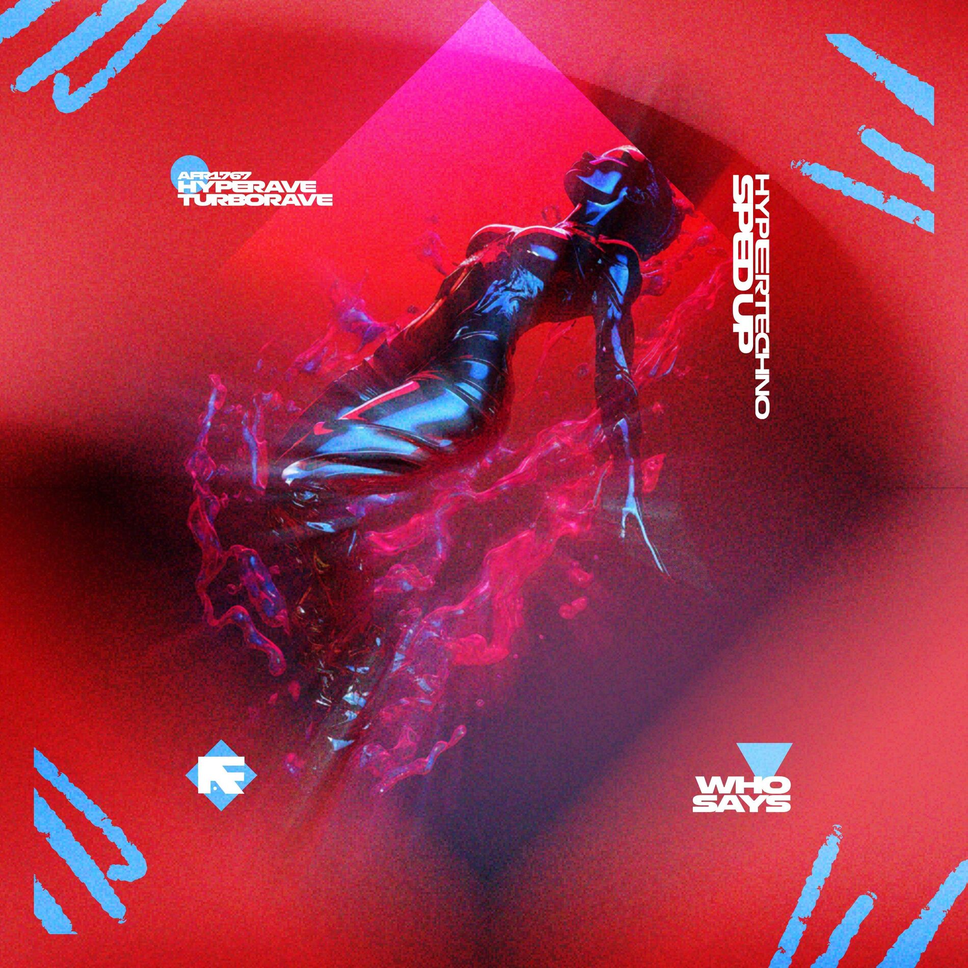 Album cover of WHO SAYS (HYPERTECHNO SPED UP)