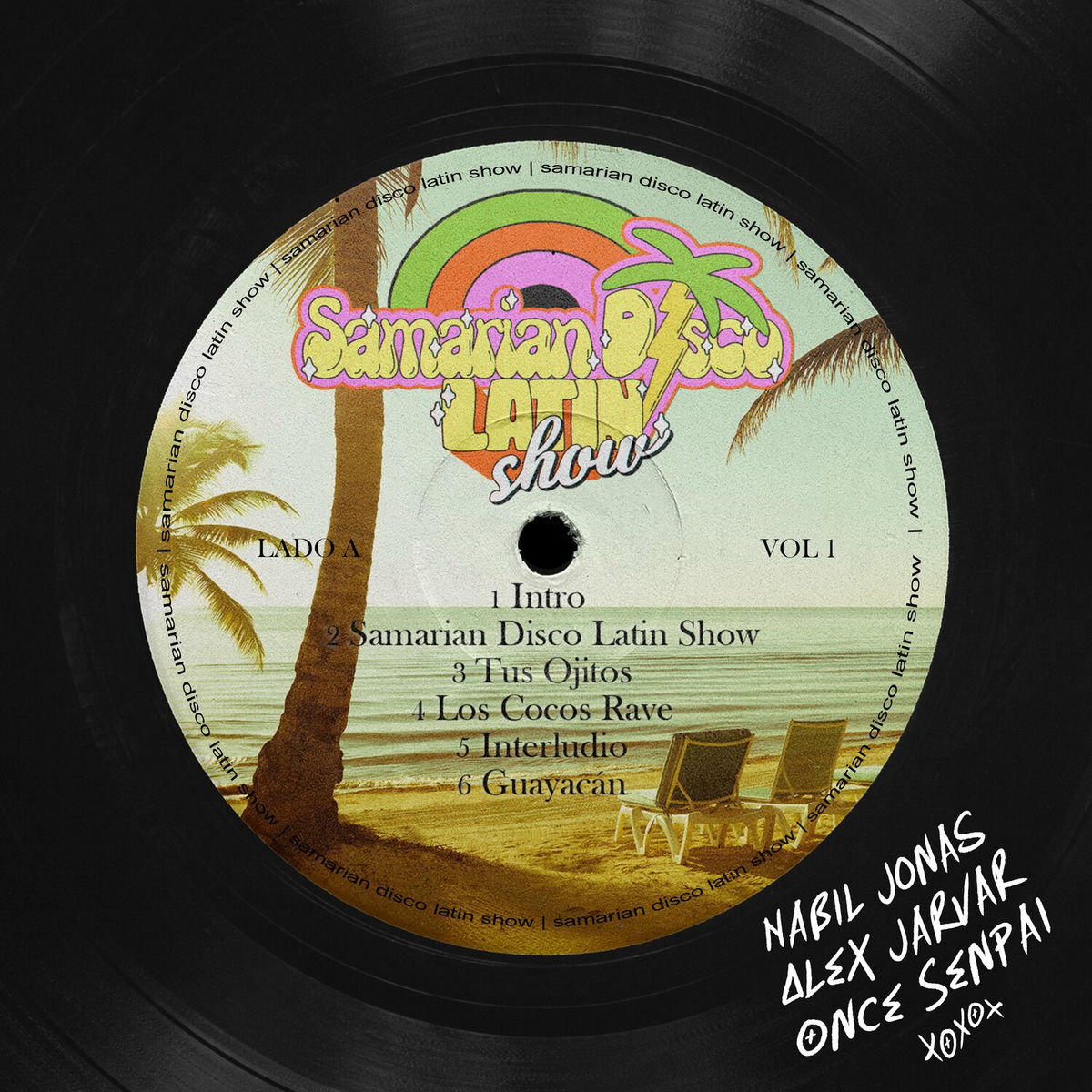 Album cover of SAMARIAN DISCO LATIN SHOW Vol 1