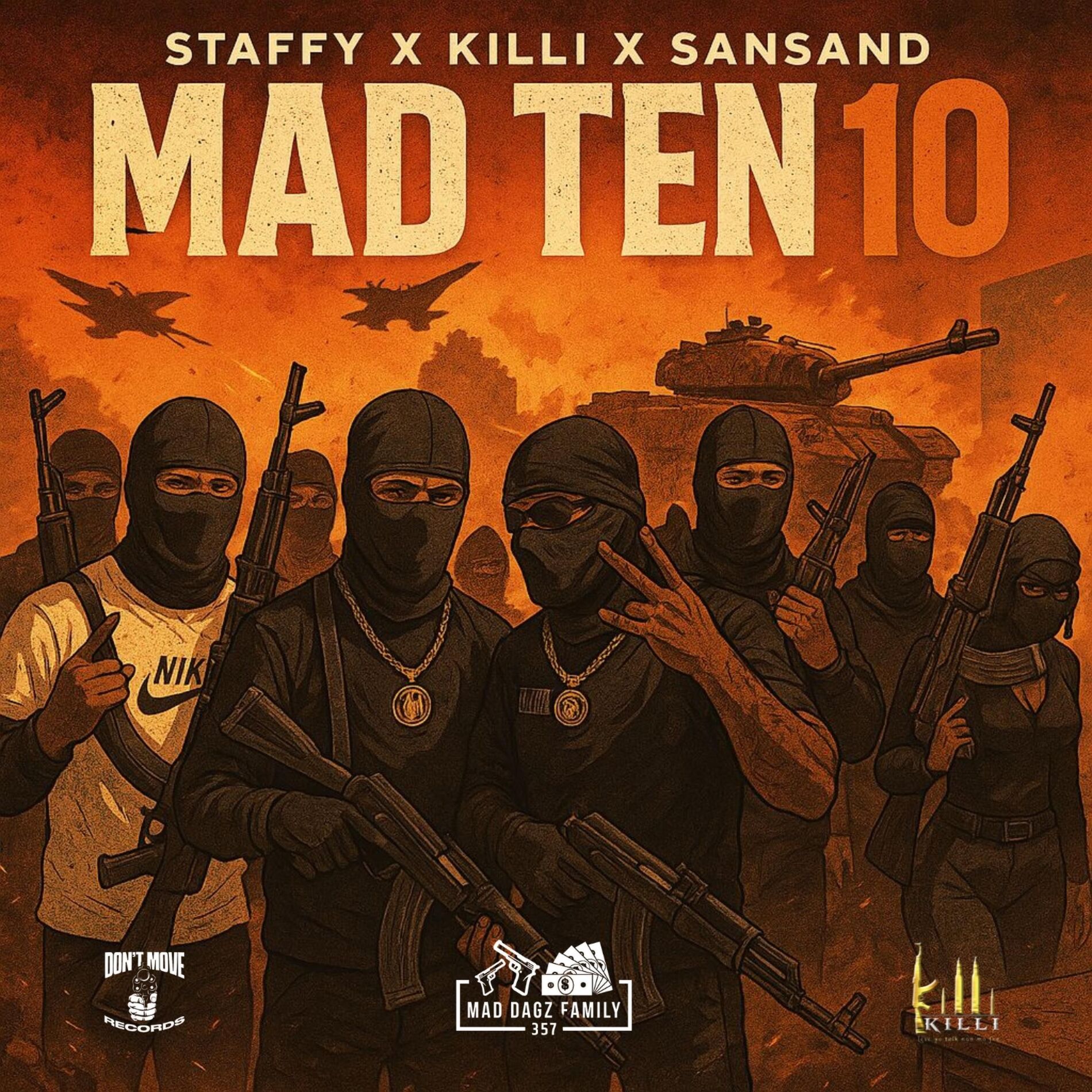 Album cover of Mad Ten 10 (feat. Killi & Sansand)