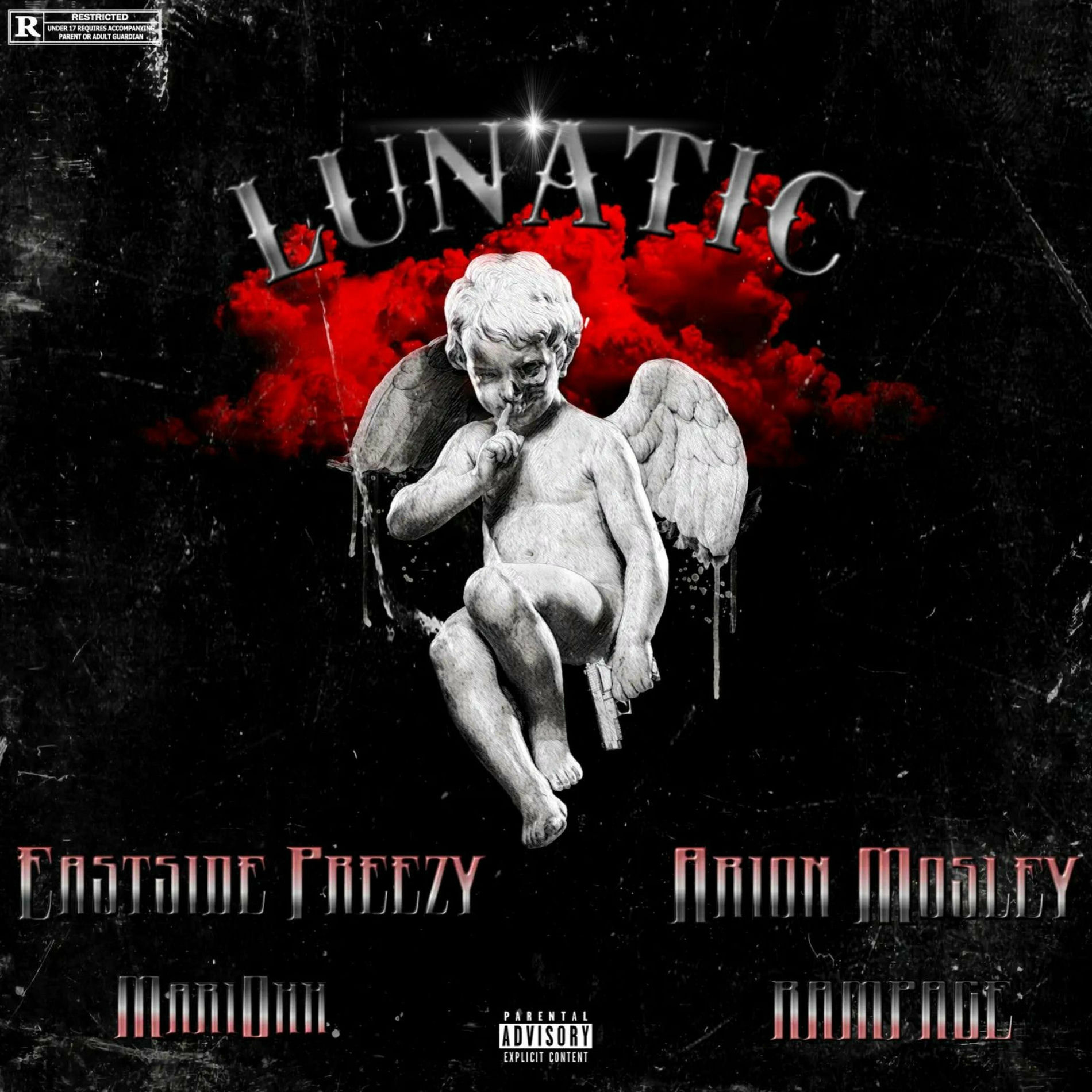 Album cover of Lunatic (feat. Arion Mosley, MariOhh & Rampage)