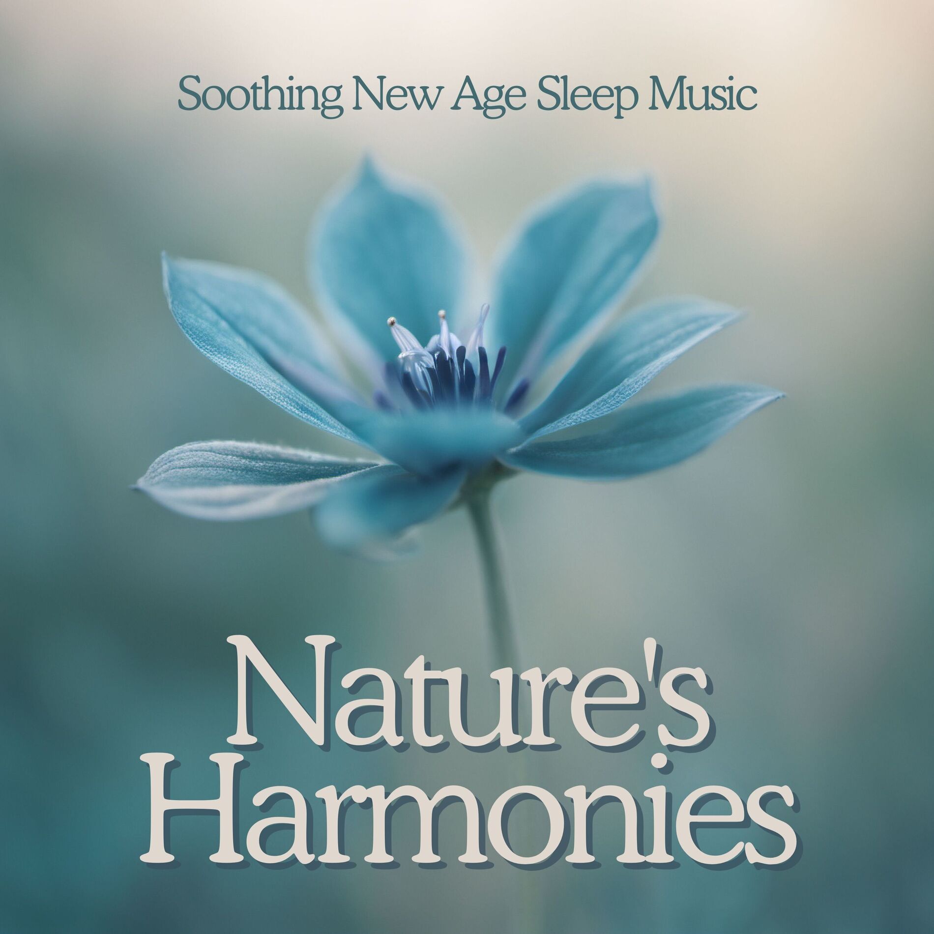 Album cover of Nature's Harmonies: Soothing New Age Sleep Music for Deep Relaxation