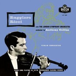Cover of Paganini: Violin Concerto No. 1; Violin Concerto No. 2; Ravel: Tzigane (Ruggiero Ricci: Complete Decca Recordings, Vol. 11)