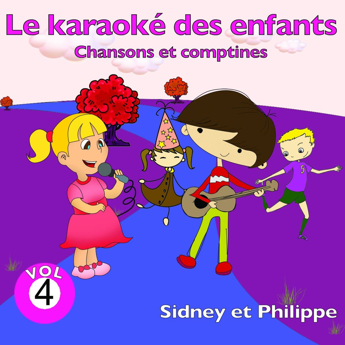 Album cover of Le karaoké des enfants, vol. 4 (Chansons et comptines)