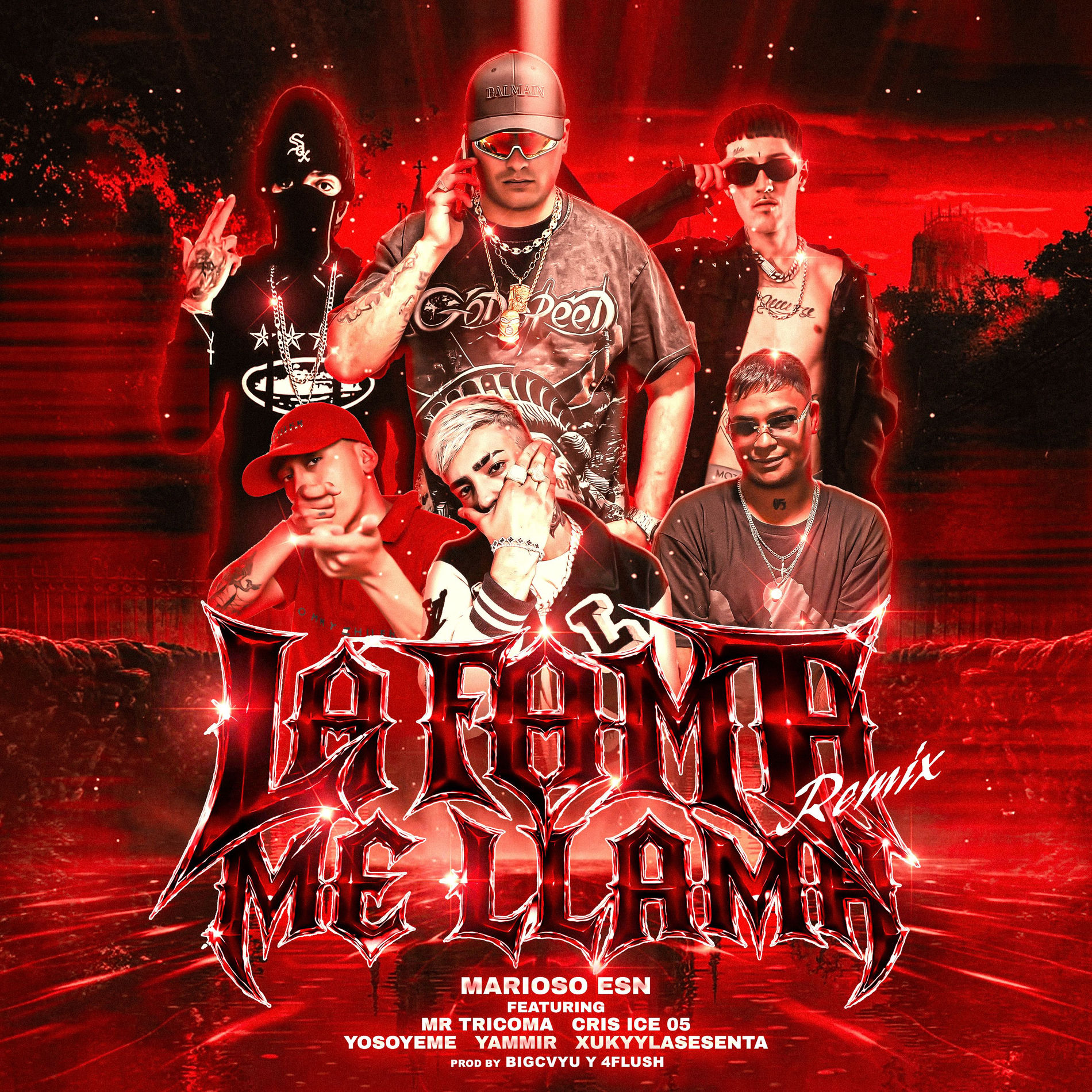 Album cover of La fama me llama (Remix)
