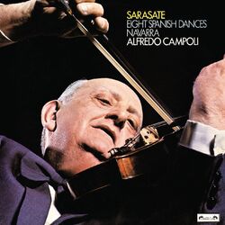 Cover of Sarasate: Danzas españolas; Navarra (Remastered 2024)
