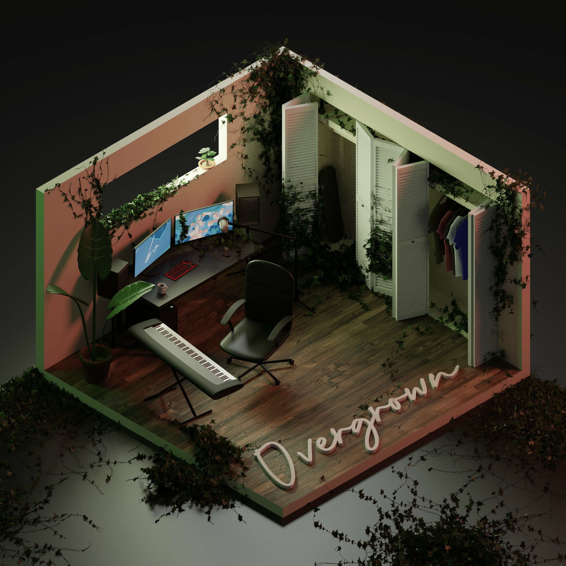 Album cover of overgrown