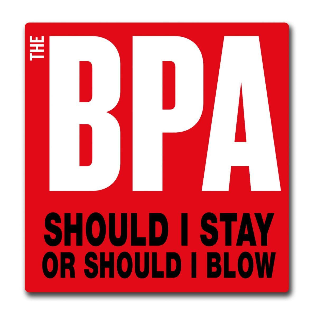Album cover of Should I Stay or Should I Blow