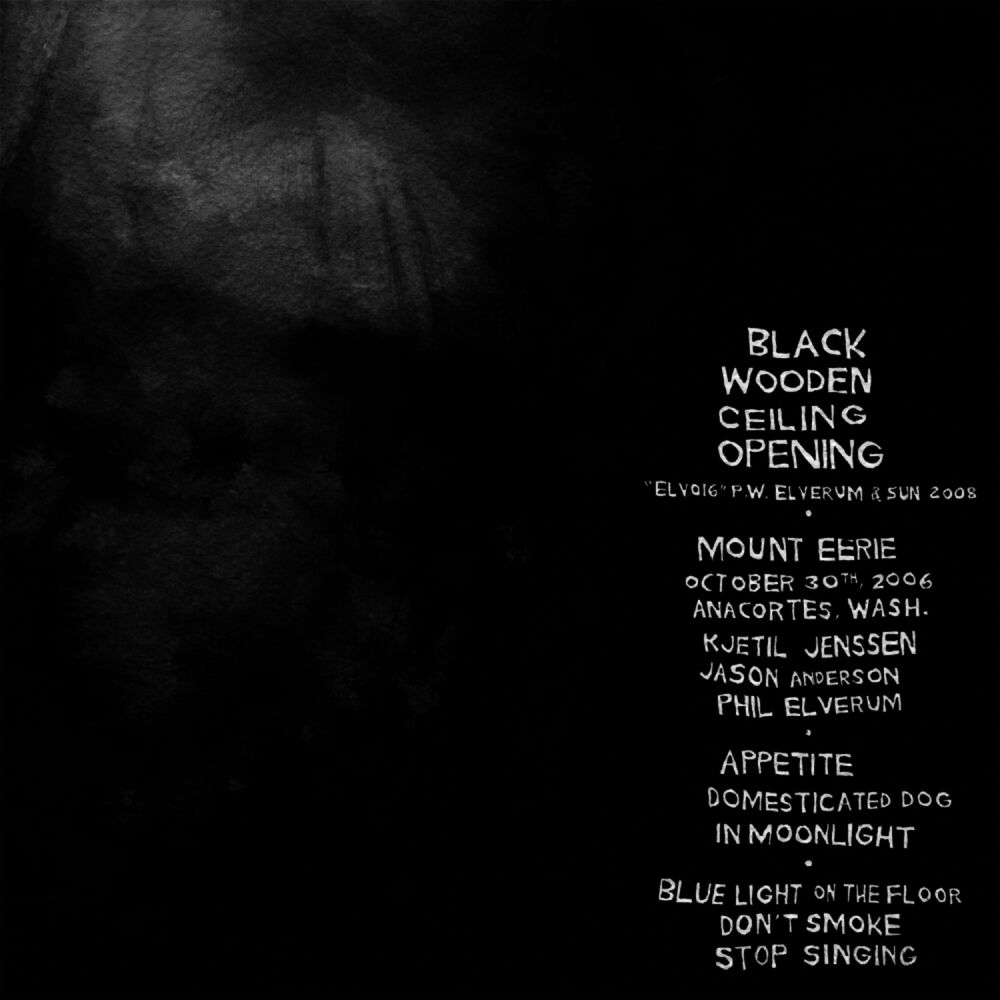 Picture of Black Wooden Ceiling Opening