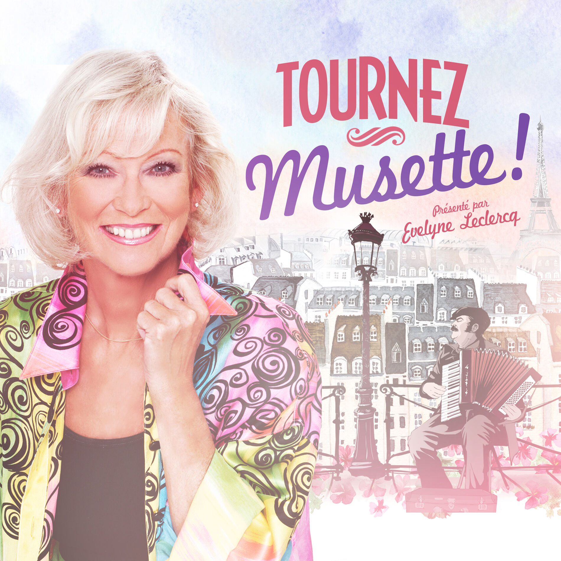 Album cover of Tournez Musette présenté par Evelyne Leclerq