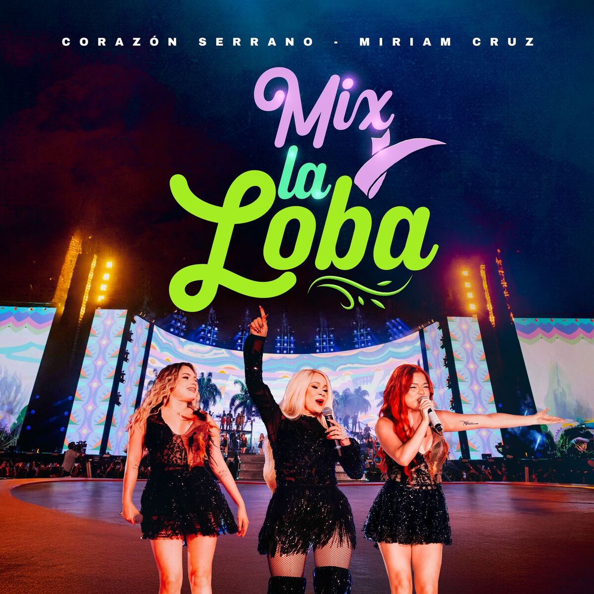 Album cover of Mix La Loba: La Loba/La Guayaba Podrida/Cosa de Él (En Vivo)