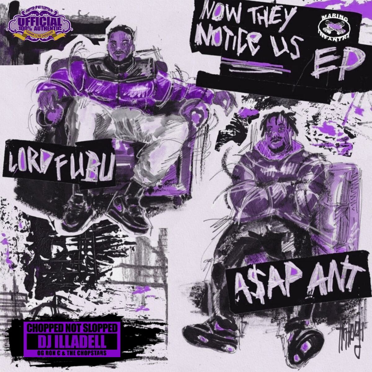 Album cover of Now They Notice Us (Chopped Not Slopped)