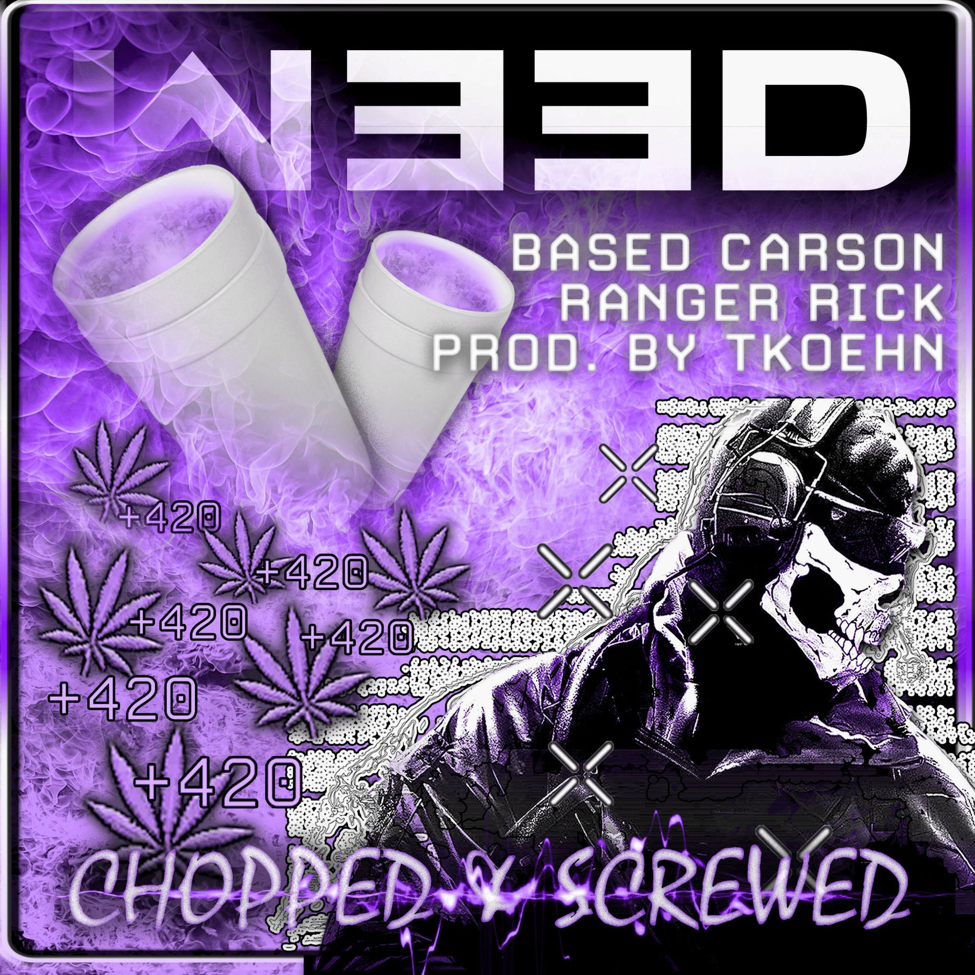 Tkoehn - W33D (CHOPPED N SCREWED) (feat. Based Carson