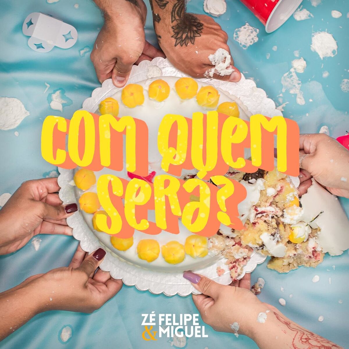 Album cover of Com Quem Será