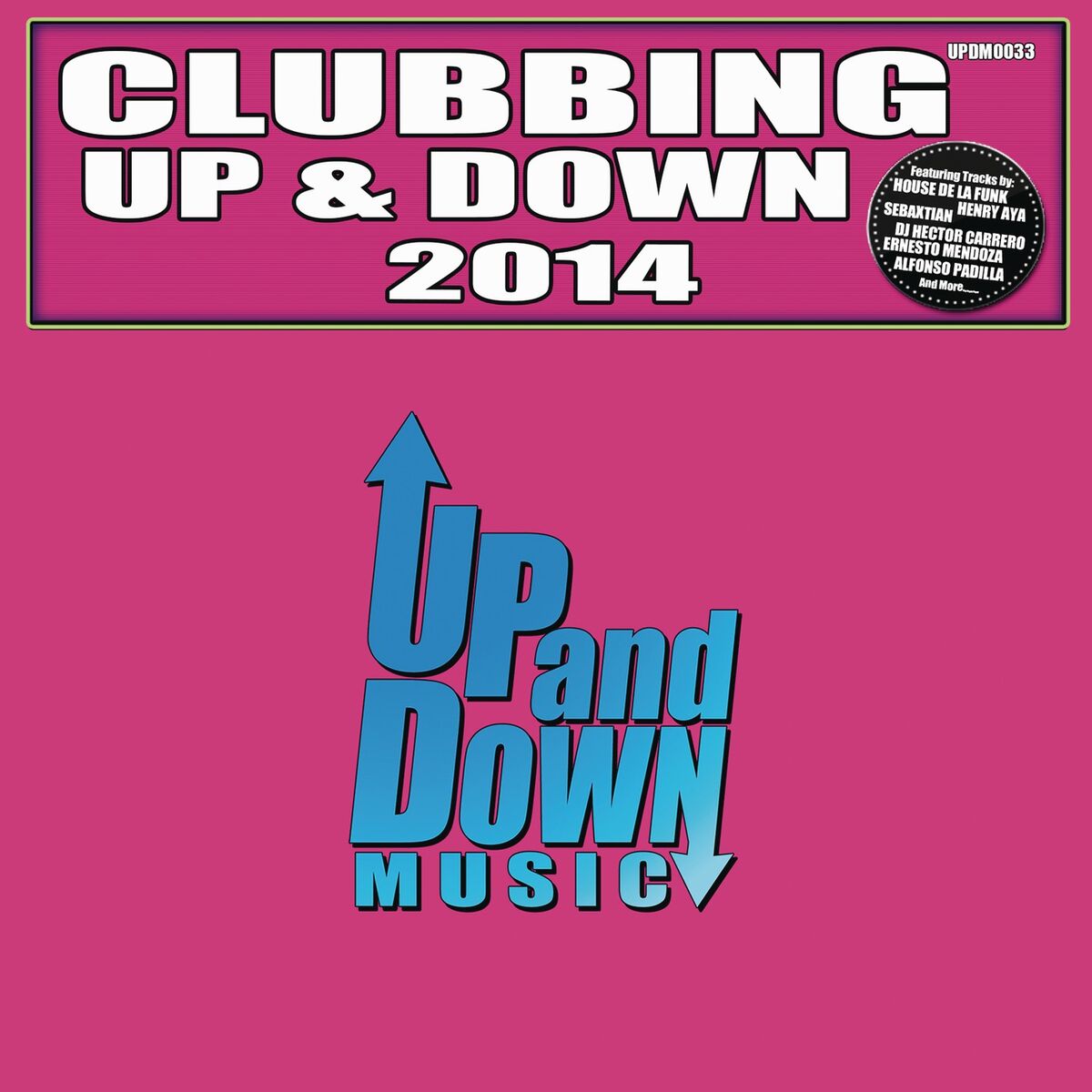 Album cover of Clubbing Up & Down 2014