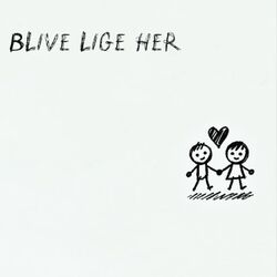 Cover of Blive lige her