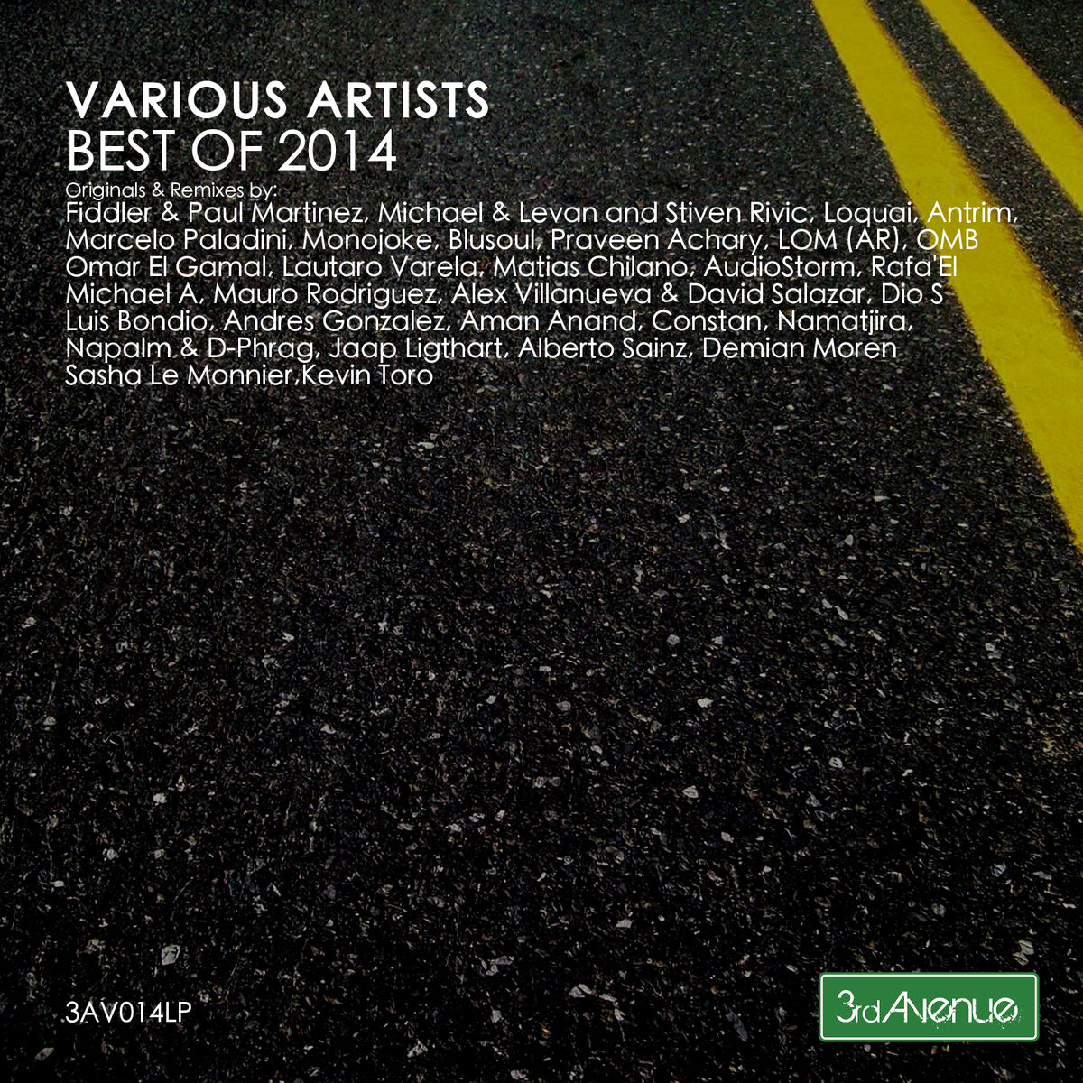 Album cover of 3rd Avenue Presents Best of 2014