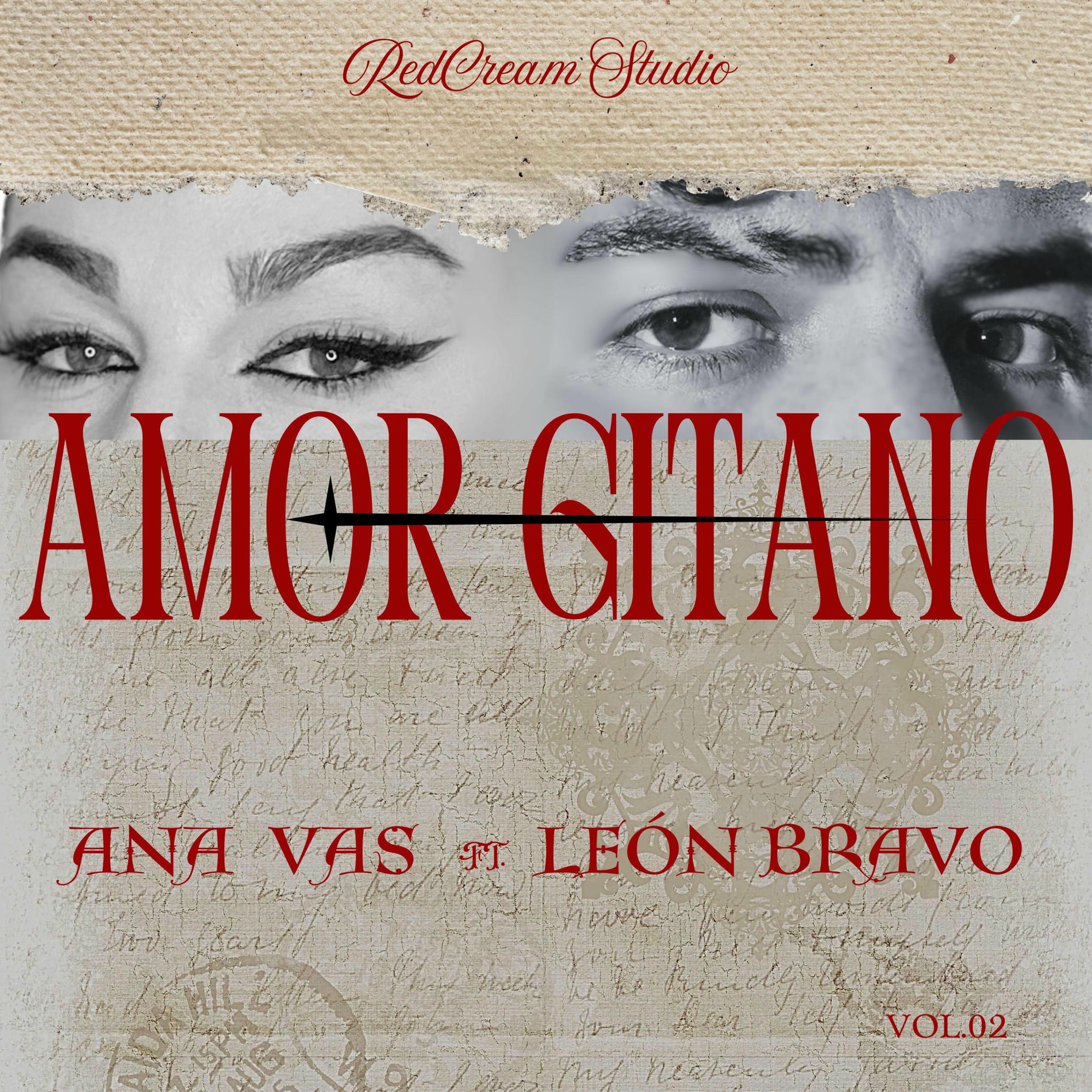 Album cover of AMOR GITANO (feat. León Bravo)