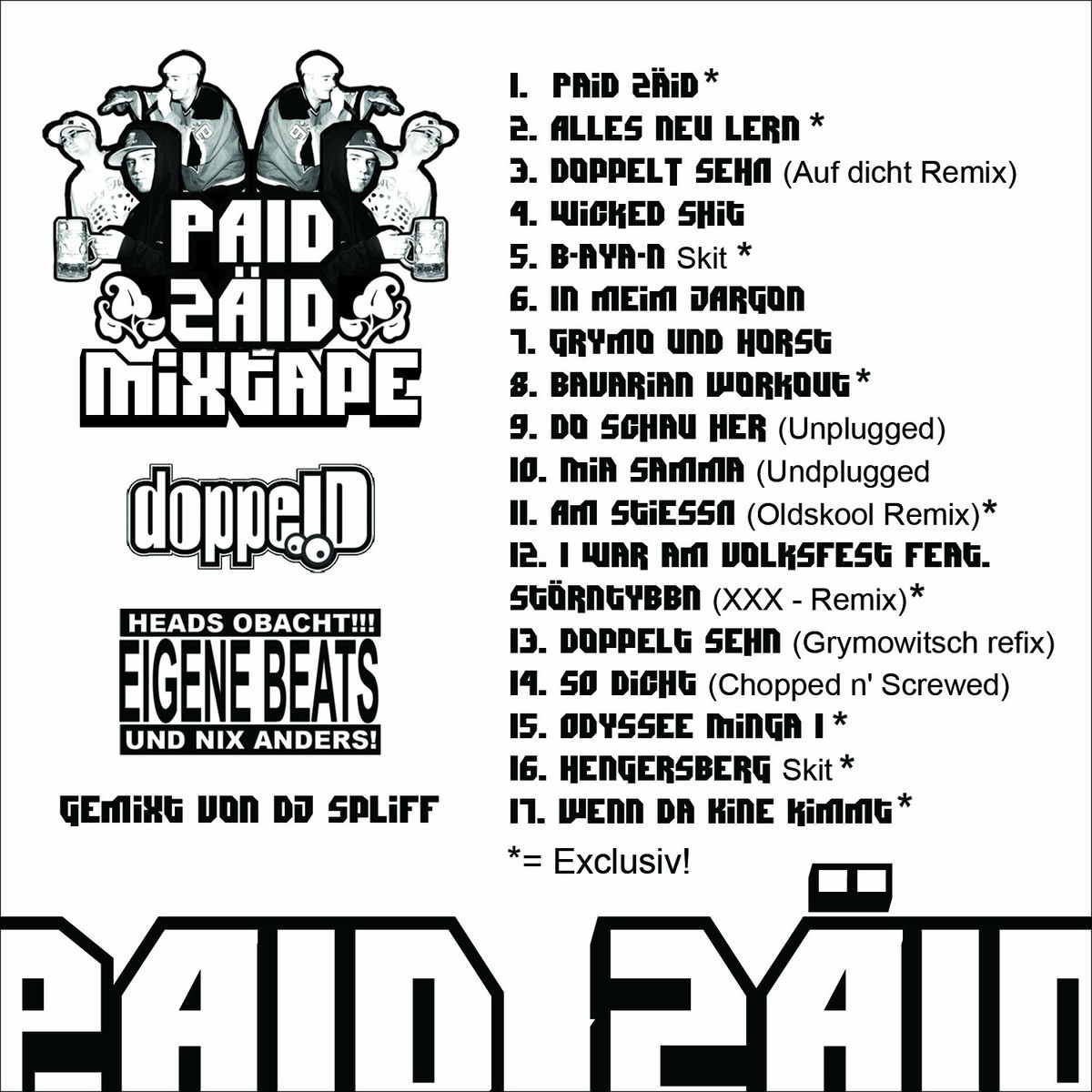 Album cover of Paid Zäid (Mixtape)