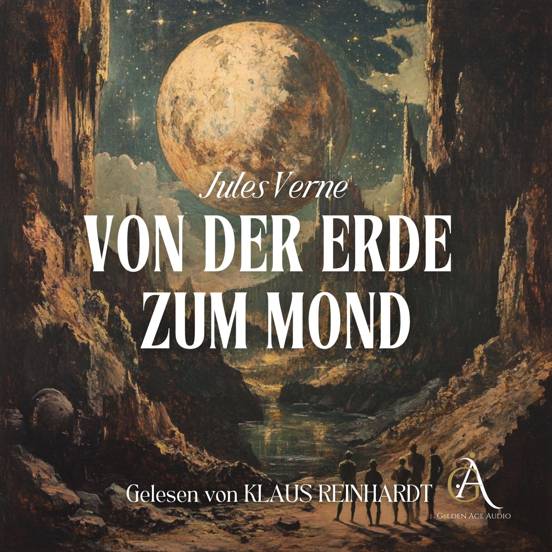 Album cover of Von der Erde zum Mond - Hörbuch Klassiker (Jules Verne Hörbücher)