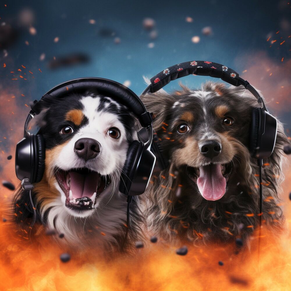 Picture of Canine Waves: Ocean Dogs Serenade