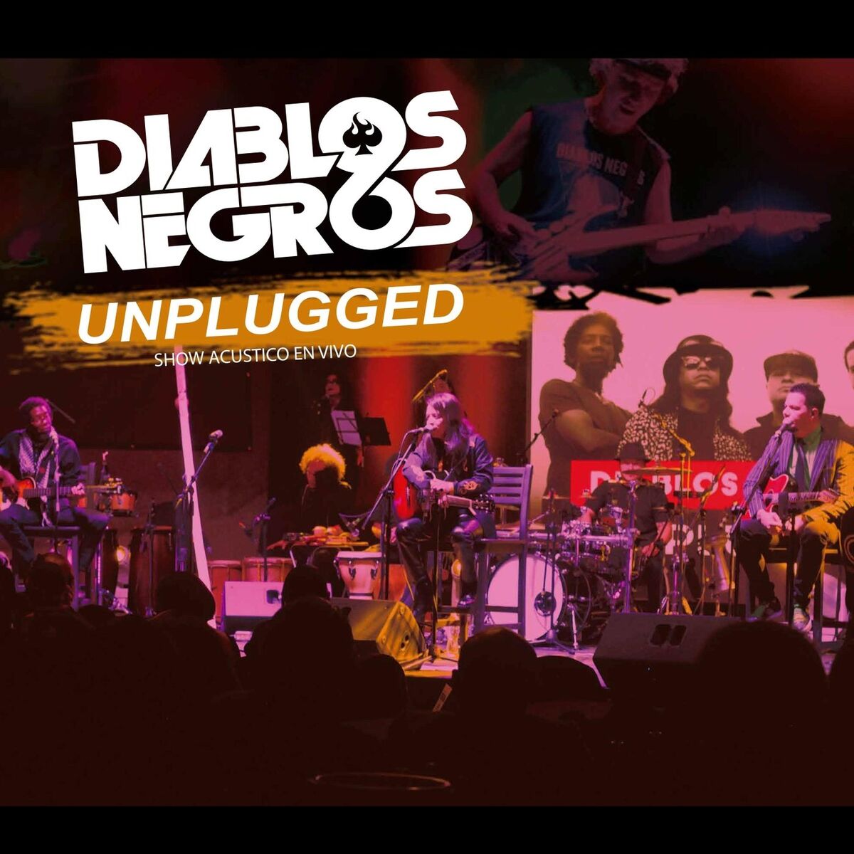 Album cover of Diablos Negros: Unplugged (En Vivo)