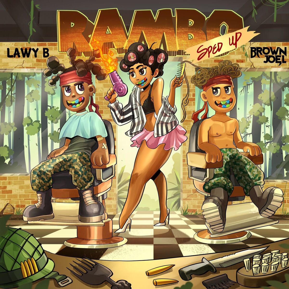 Album cover of Rambo (feat. Brown Joel) (Sped Up)