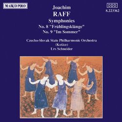 Cover of Raff: Symphonies Nos. 8 and 9