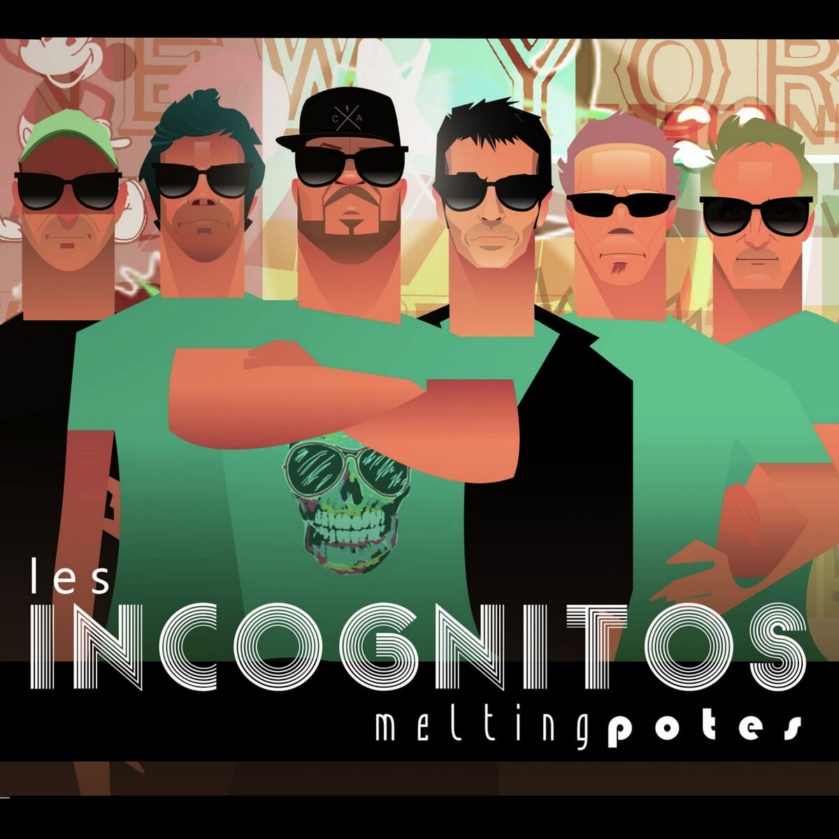 Album cover of MELTING POTES