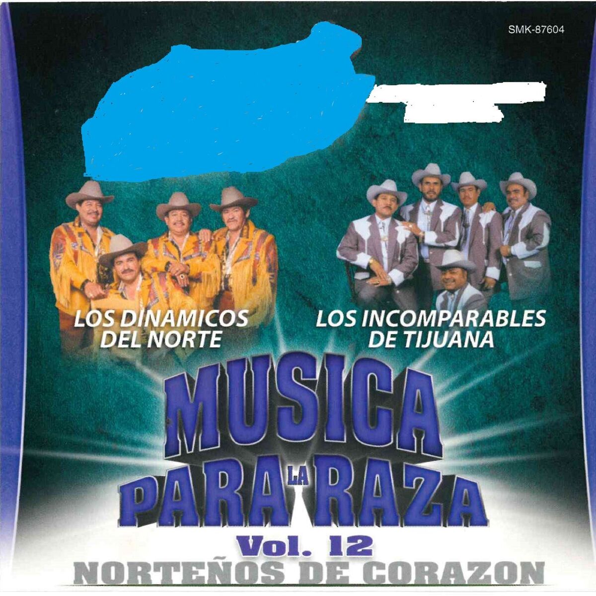 Album cover of Musica Pa La Raza , Vol. 12 Norteños de Corazon