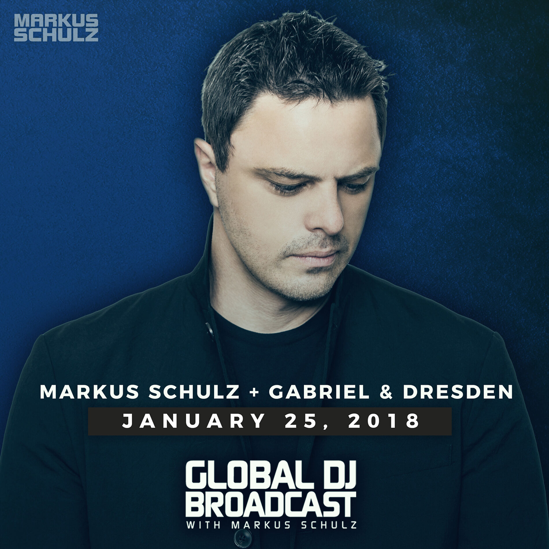 Album cover of Global DJ Broadcast January 25, 2018 - Markus Schulz and Gabriel & Dresden