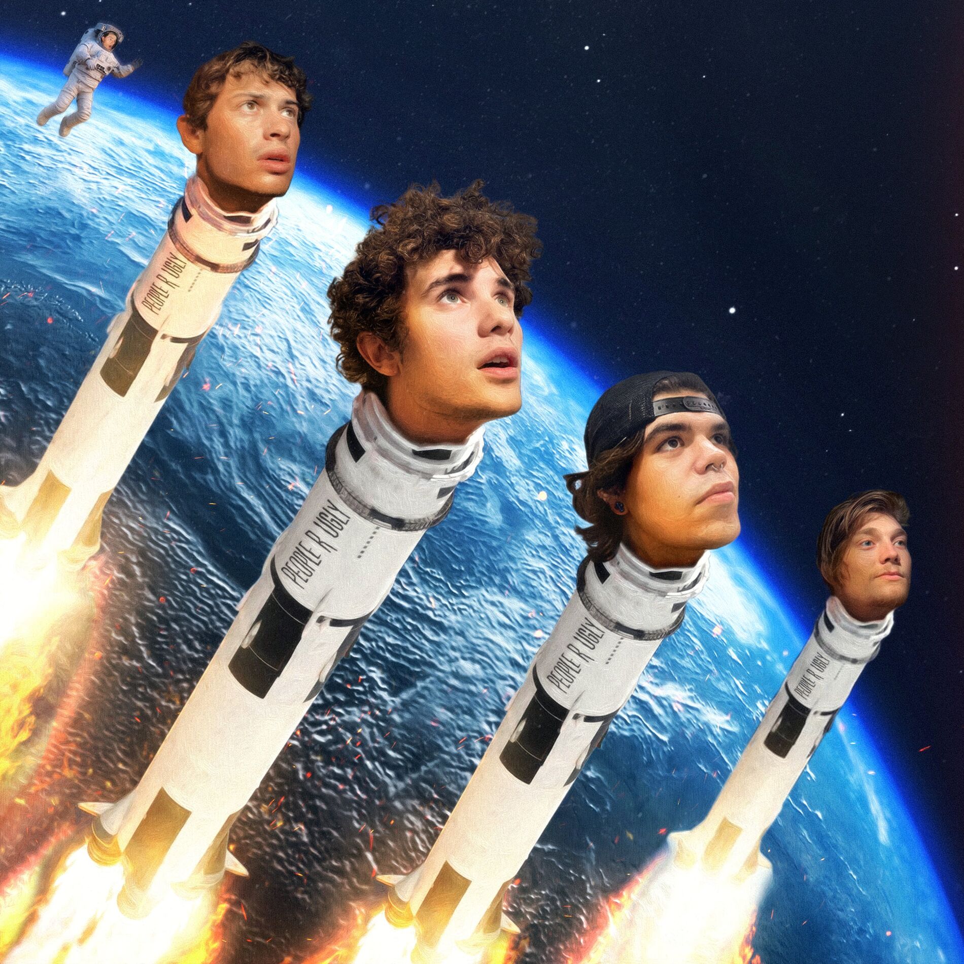 Album cover of All My Friends Live On The Moon
