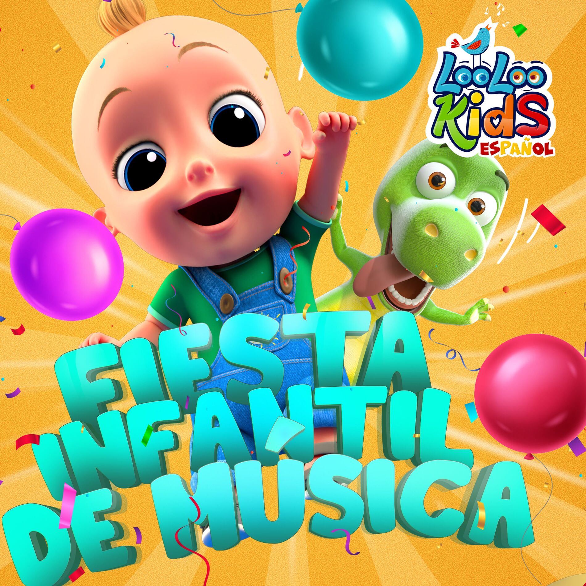 Album cover of Fiesta Infantil de Música: Canciones para Bailar y Jugar