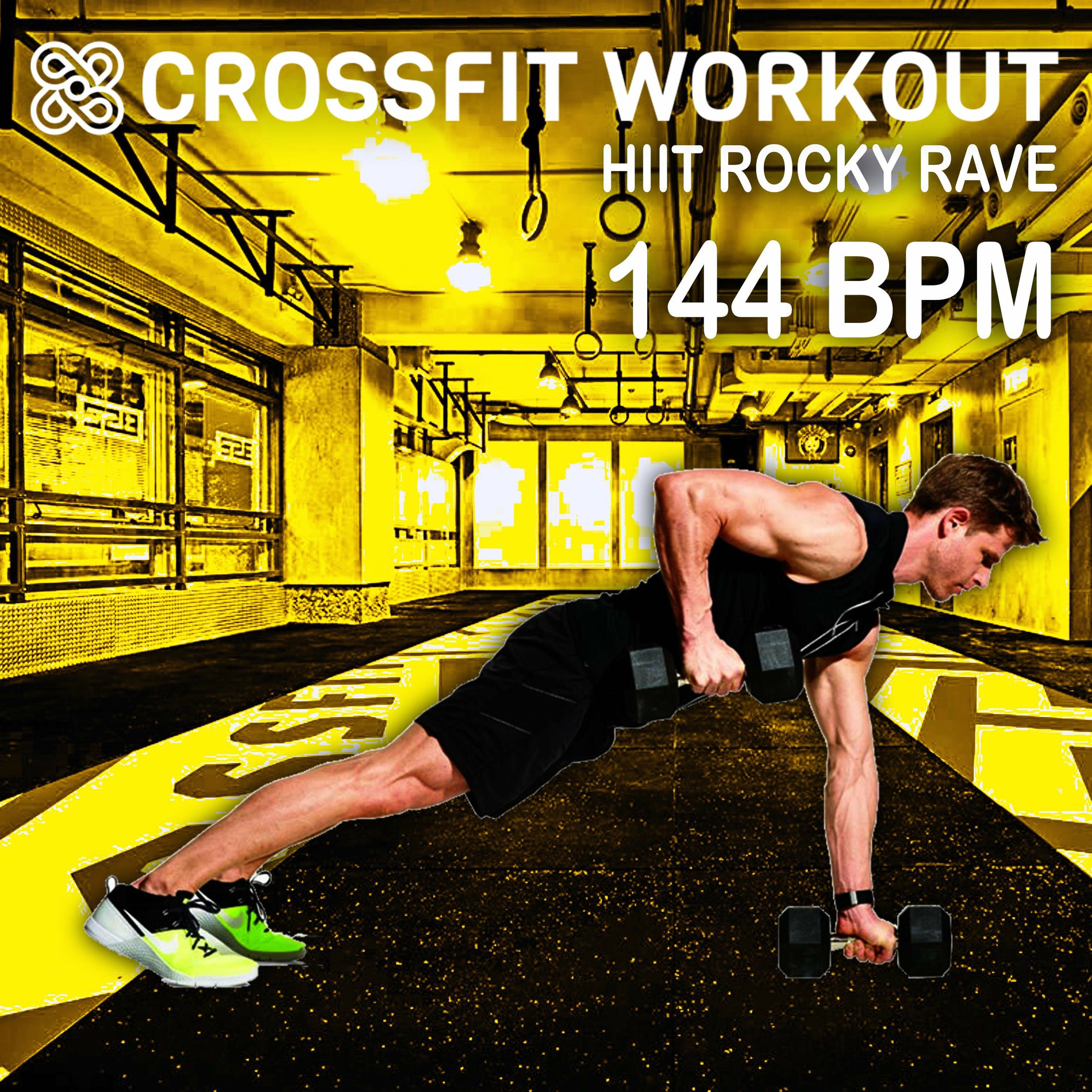 Album cover of HIIT ROCKY RAVE